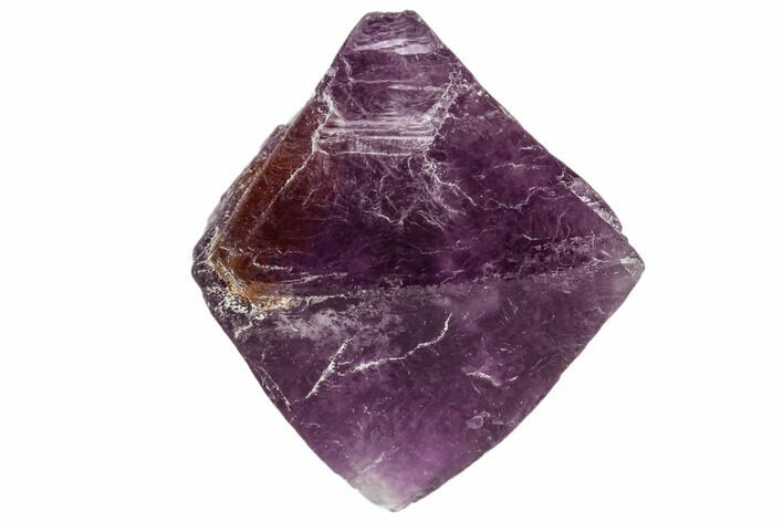 Purple Fluorite Octahedron - China #110046